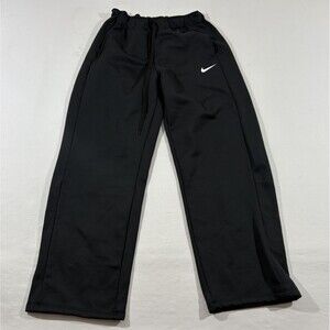 Nike Women's Therma-Fit All Time Training Pants CN9394-010 Black Sweatpants Sz L